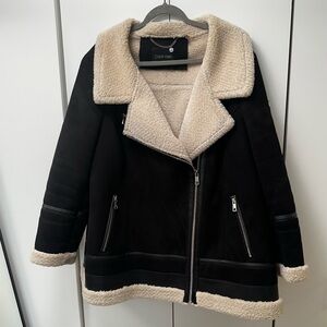 Calvin Klein Suede Coat